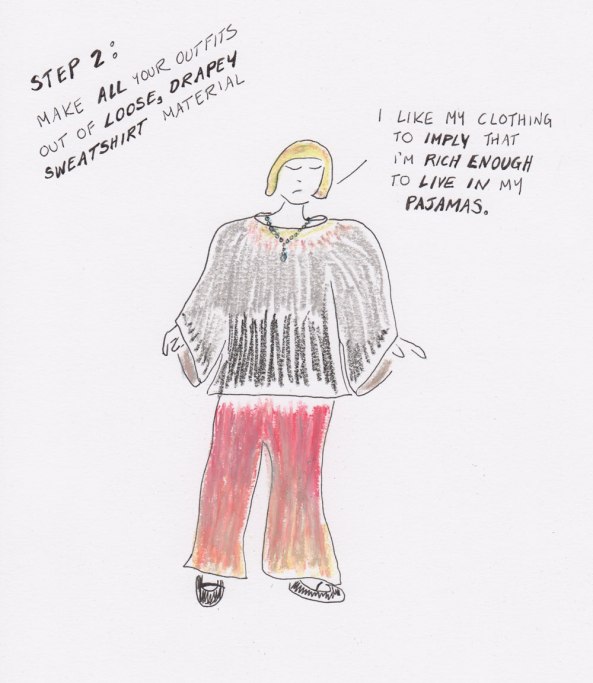 Step 2: Sweatshirts!